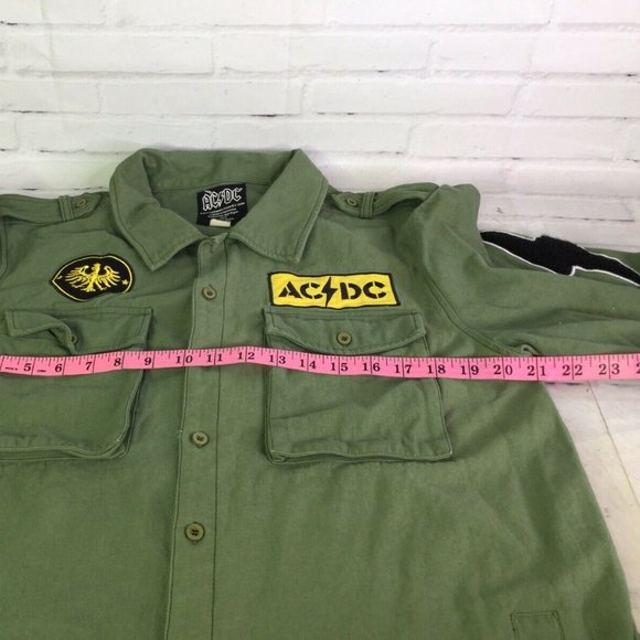 AC/DC Dirty Deeds Done Dirt Cheap Shirt Jacket - Picture 6 of 9